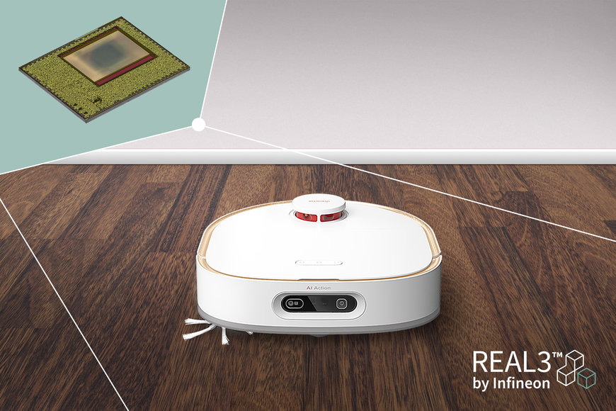 Infineon’s REAL3™ ToF imager enables advanced obstacle avoidance and smart navigation in DREAME’s new vacuum cleaning robot W10 Pro